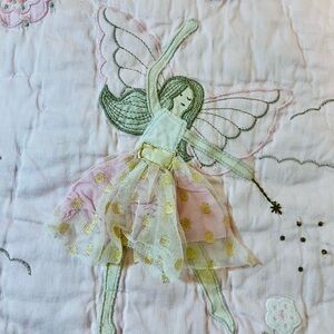 Pottery Barn Kids Unicorn Fairy/Full/ Comforter Set With Sheet & 3 Pillowcases